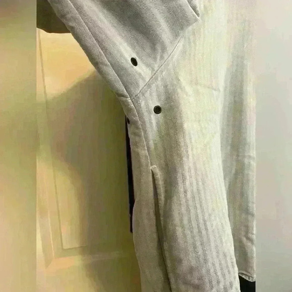 Lyle & Scott Gray/Black Crewneck Golf Pullover Windbreaker Size XL - Picture 7 of 8